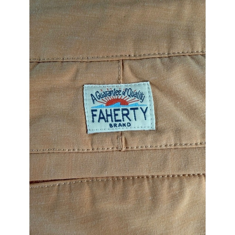Faherty All Day Shorts Mens 36 Desert Tan Hybrid Stretch Swim Chino MSC0012 - Picture 9 of 10